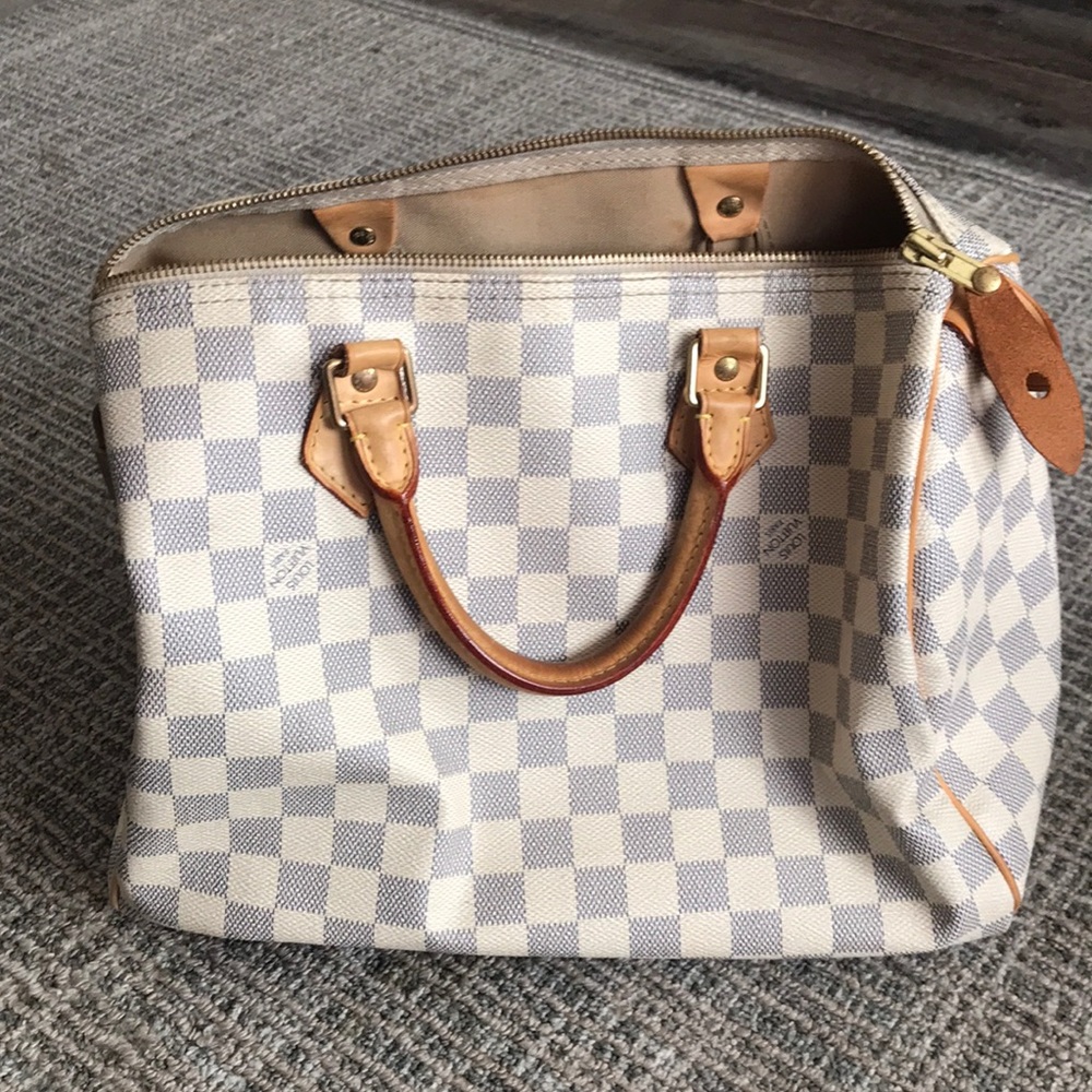Louis Vuitton damier azur speedy 30